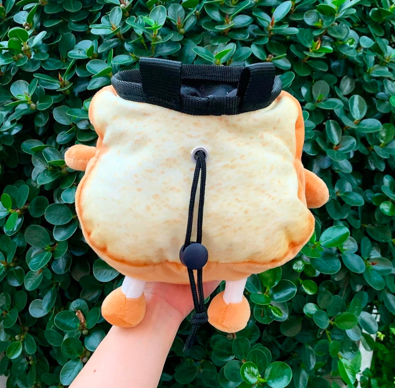 Smiley Toast chalk bag