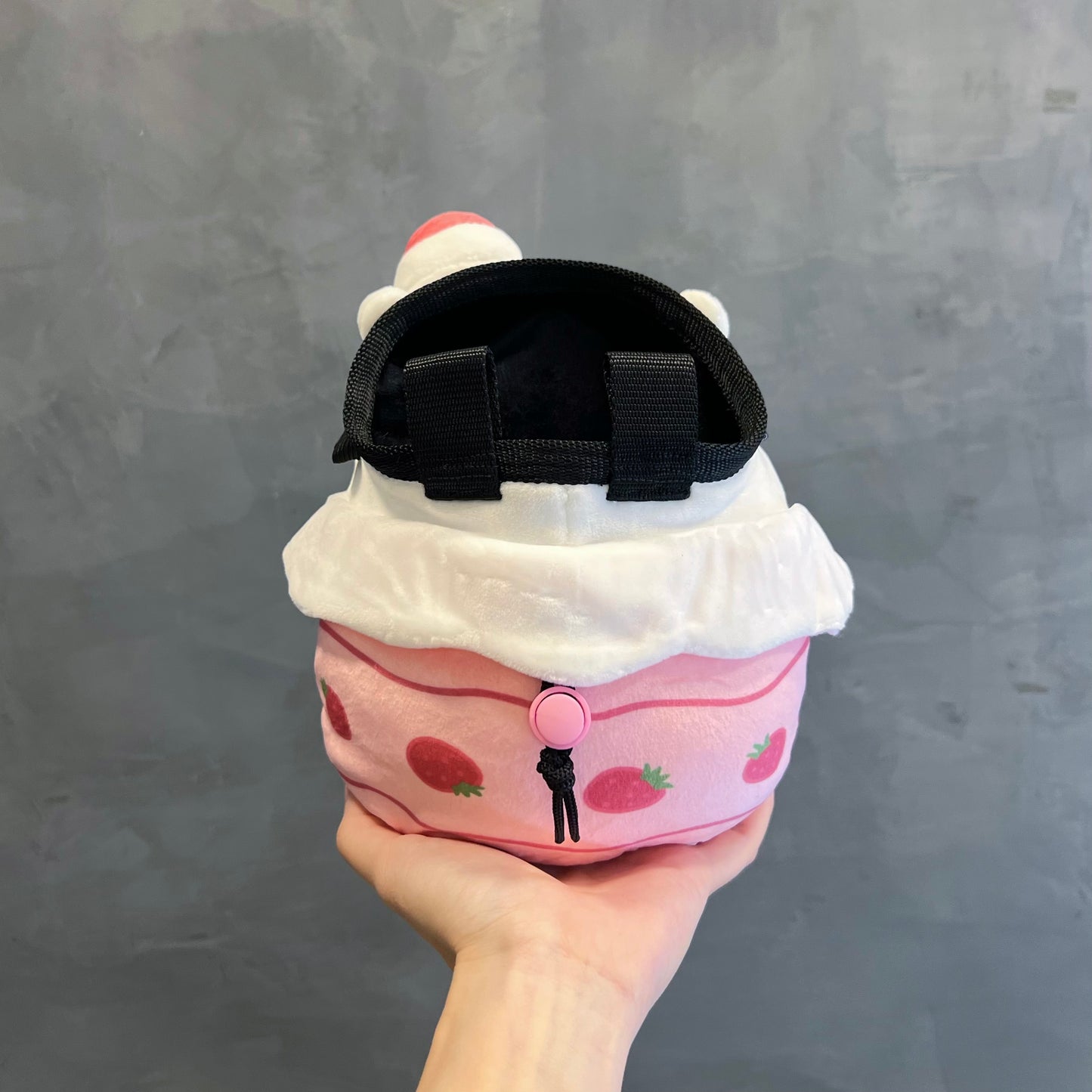 Strawberry Polar Bear chalk bag