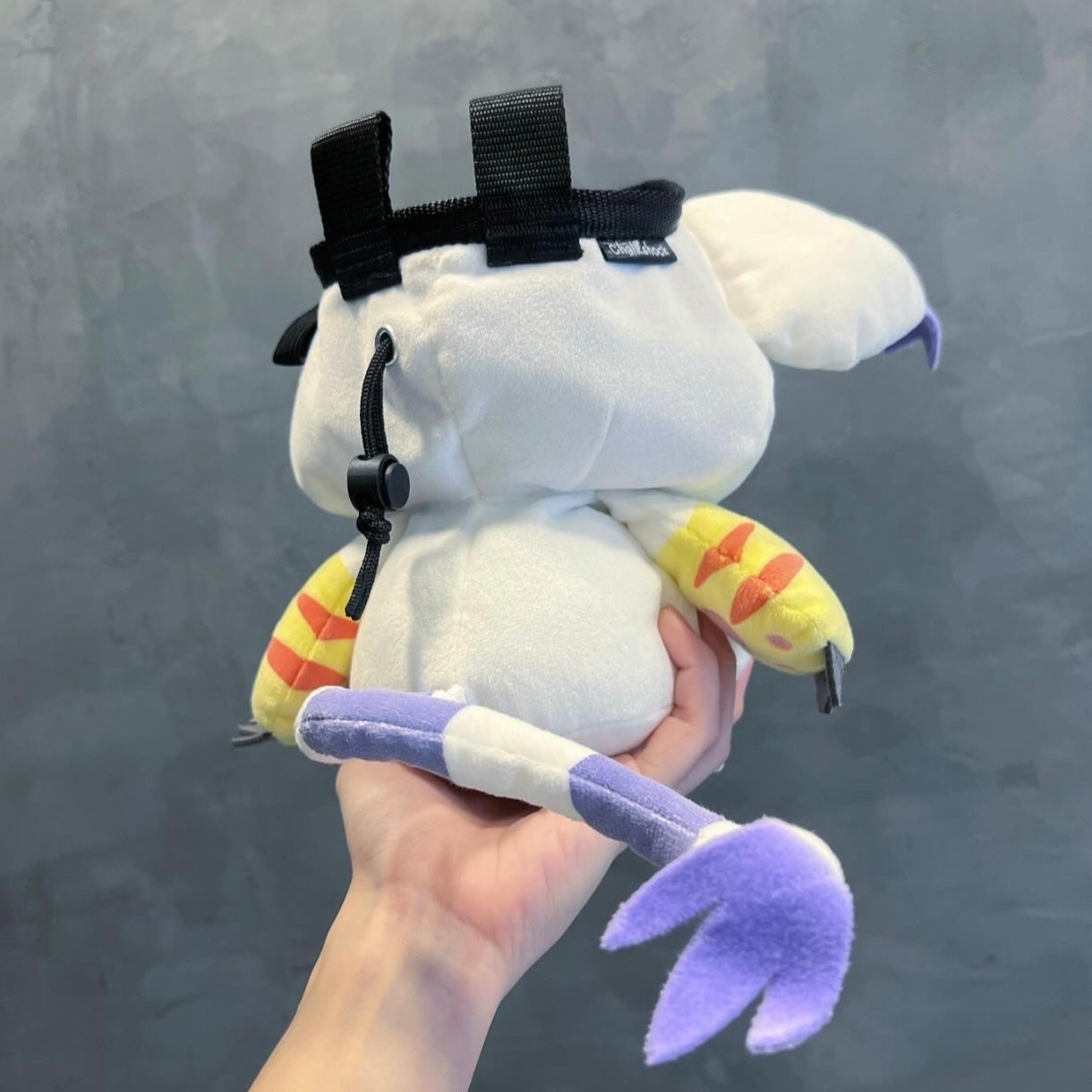 Tailmon Digimon chalk bag