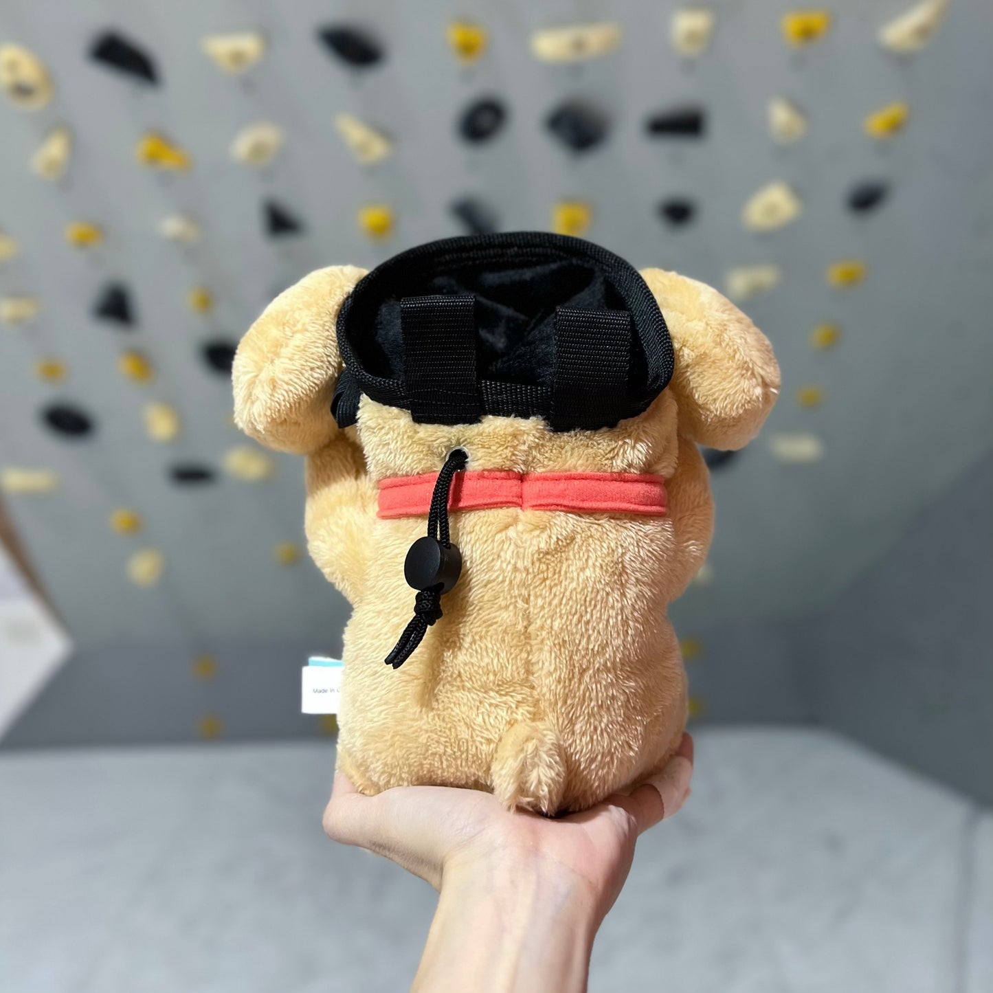 Maltese Caramel Dog chalk bag
