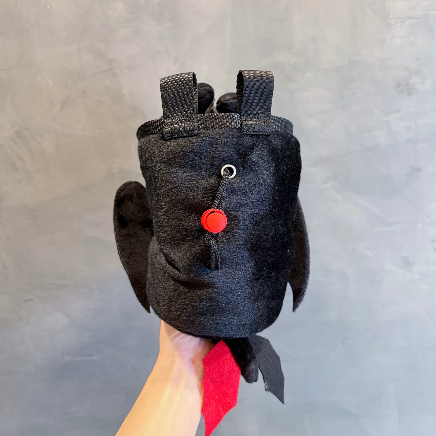 Baby Toothless chalk bag / Night Fury chalk bag