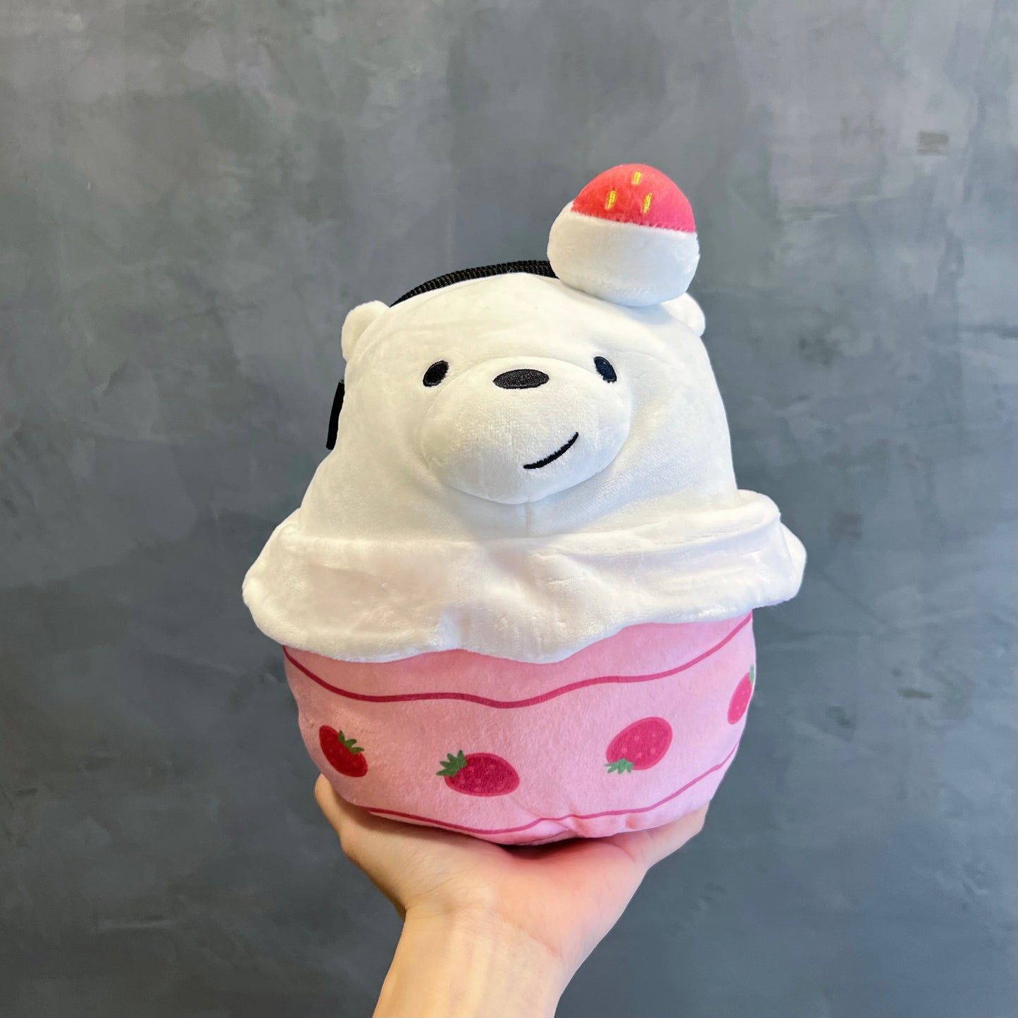 Strawberry Polar Bear chalk bag