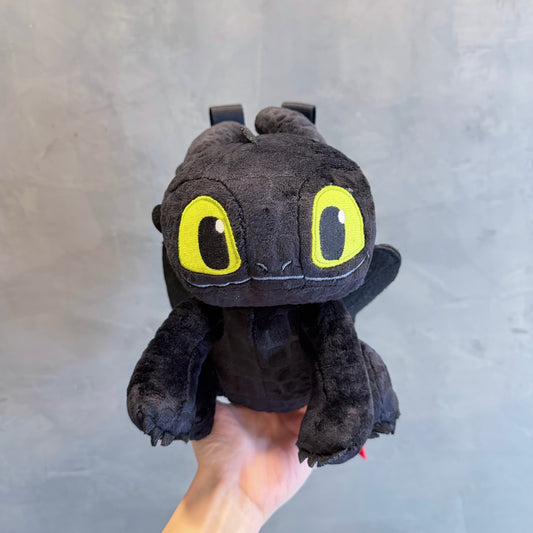 Baby Toothless chalk bag / Night Fury chalk bag