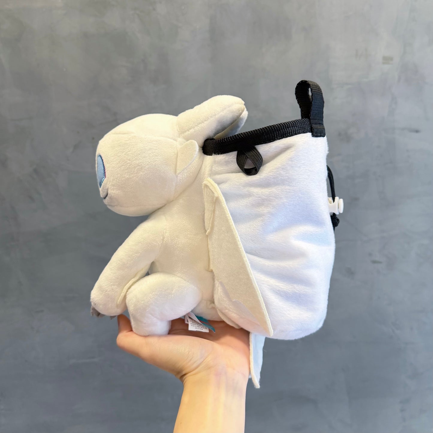 Baby Light Fury Dragon chalk bag