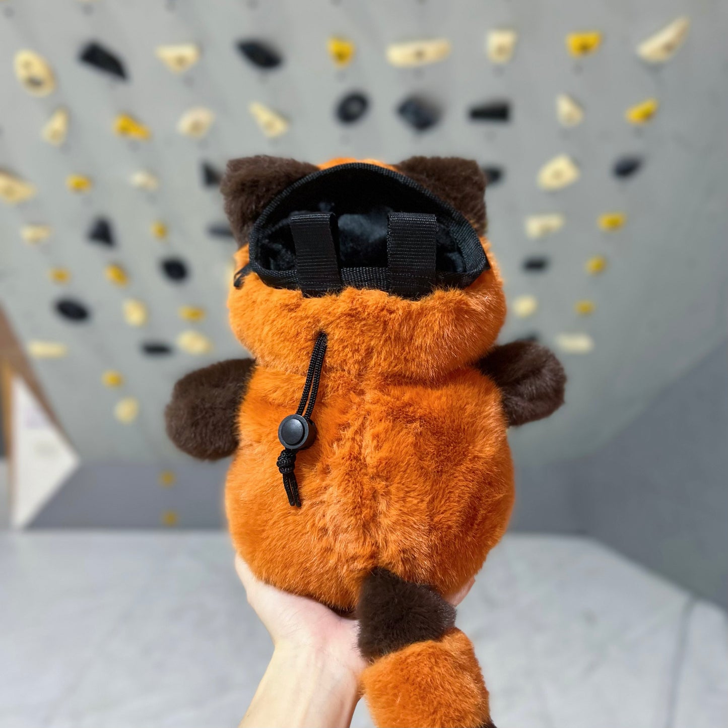 Red Panda chalk bag