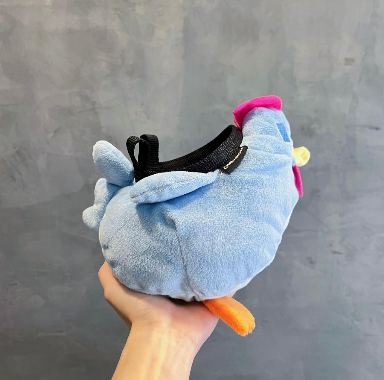 Stardew Valley Chicken chalk bag (blue)
