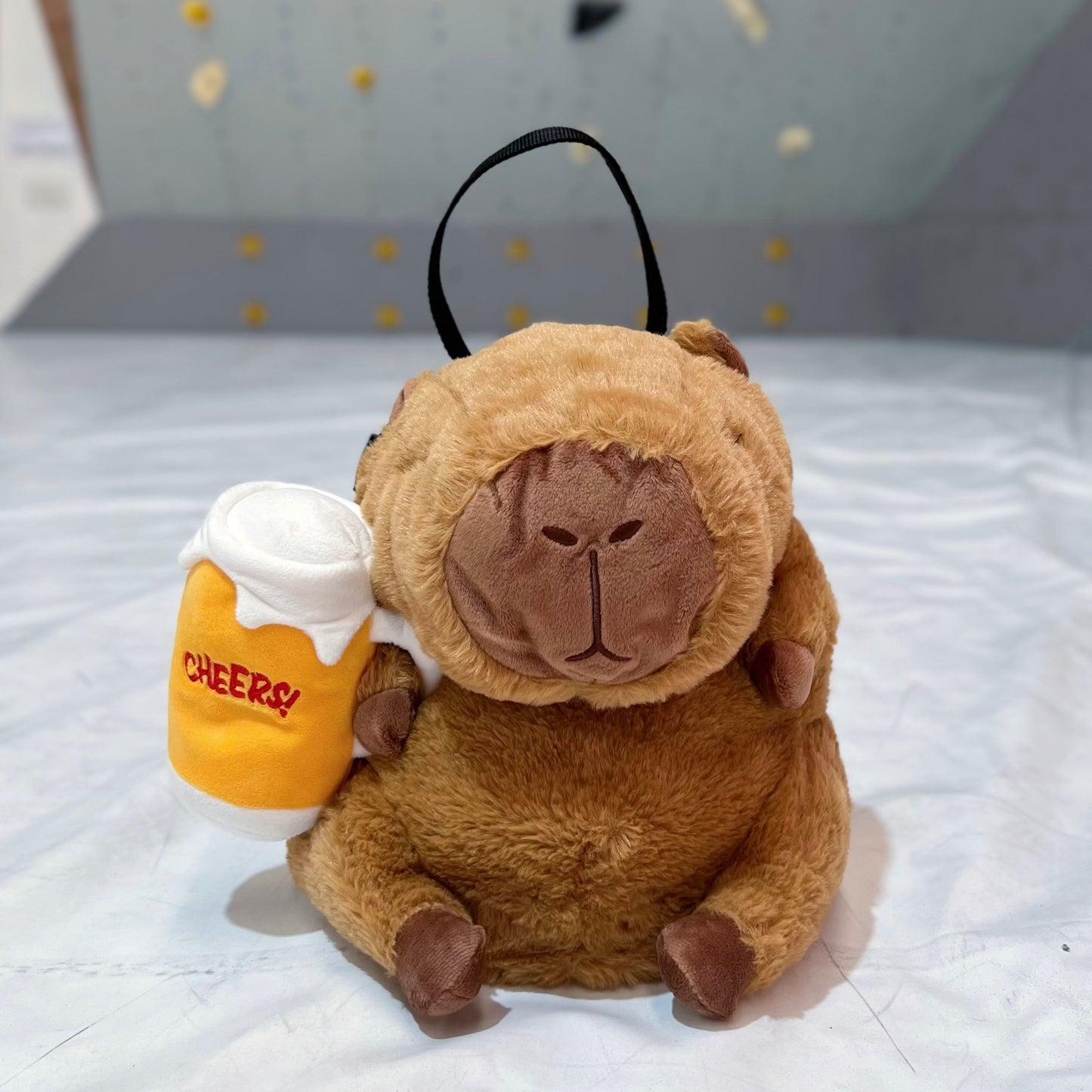 Capybara : Squeezy Beer Capy Bouldering Chalk Bag