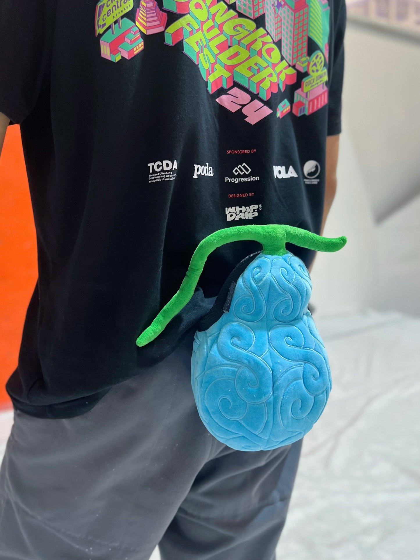 Devil Fruit chalk bag : Tremor-Tremor Fruit (Gura Gura no Mi)