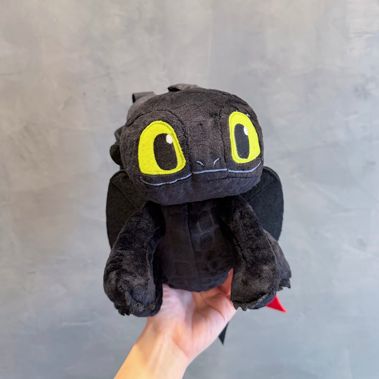 Baby Toothless chalk bag / Night Fury chalk bag