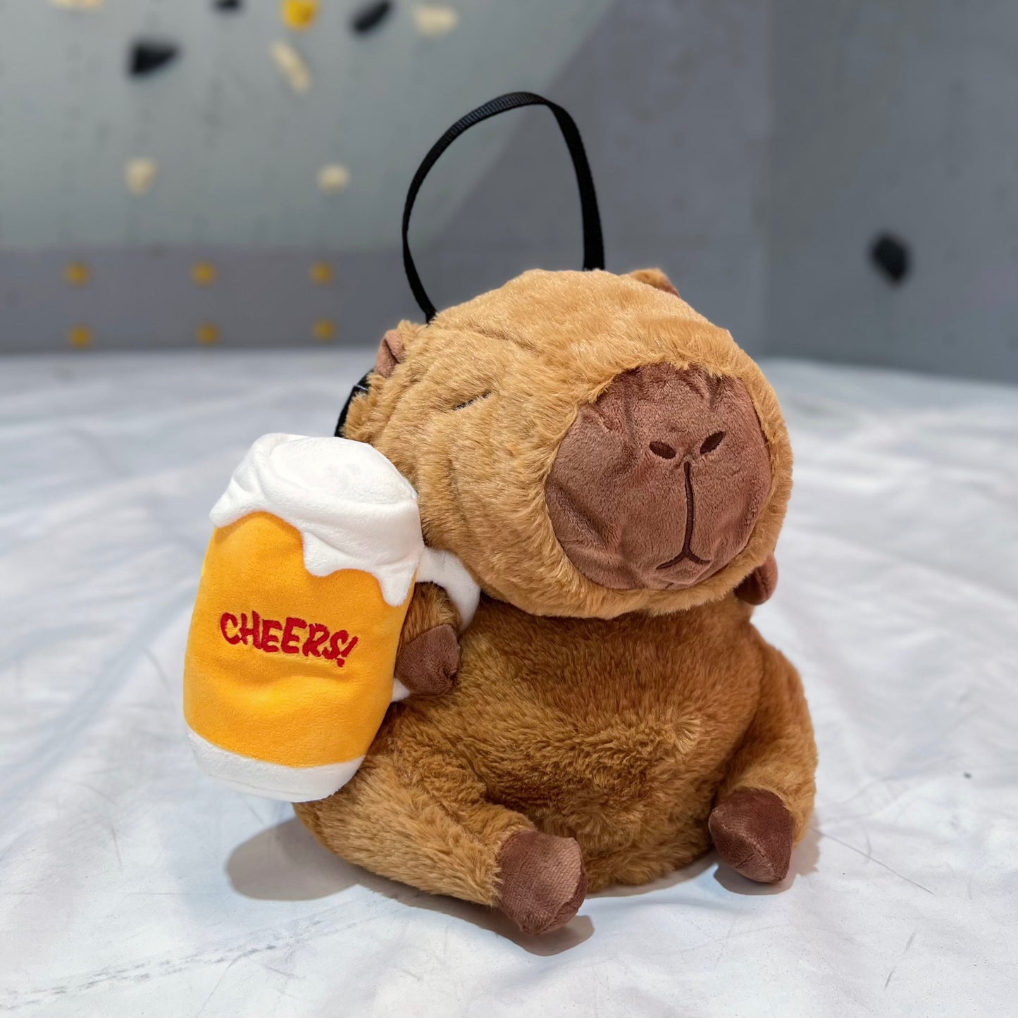 Capybara : Squeezy Beer Capy Bouldering Chalk Bag