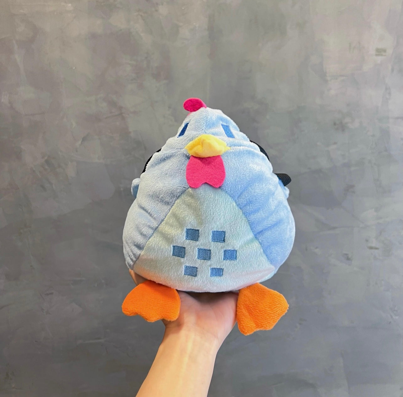 Stardew Valley Chicken chalk bag (blue)
