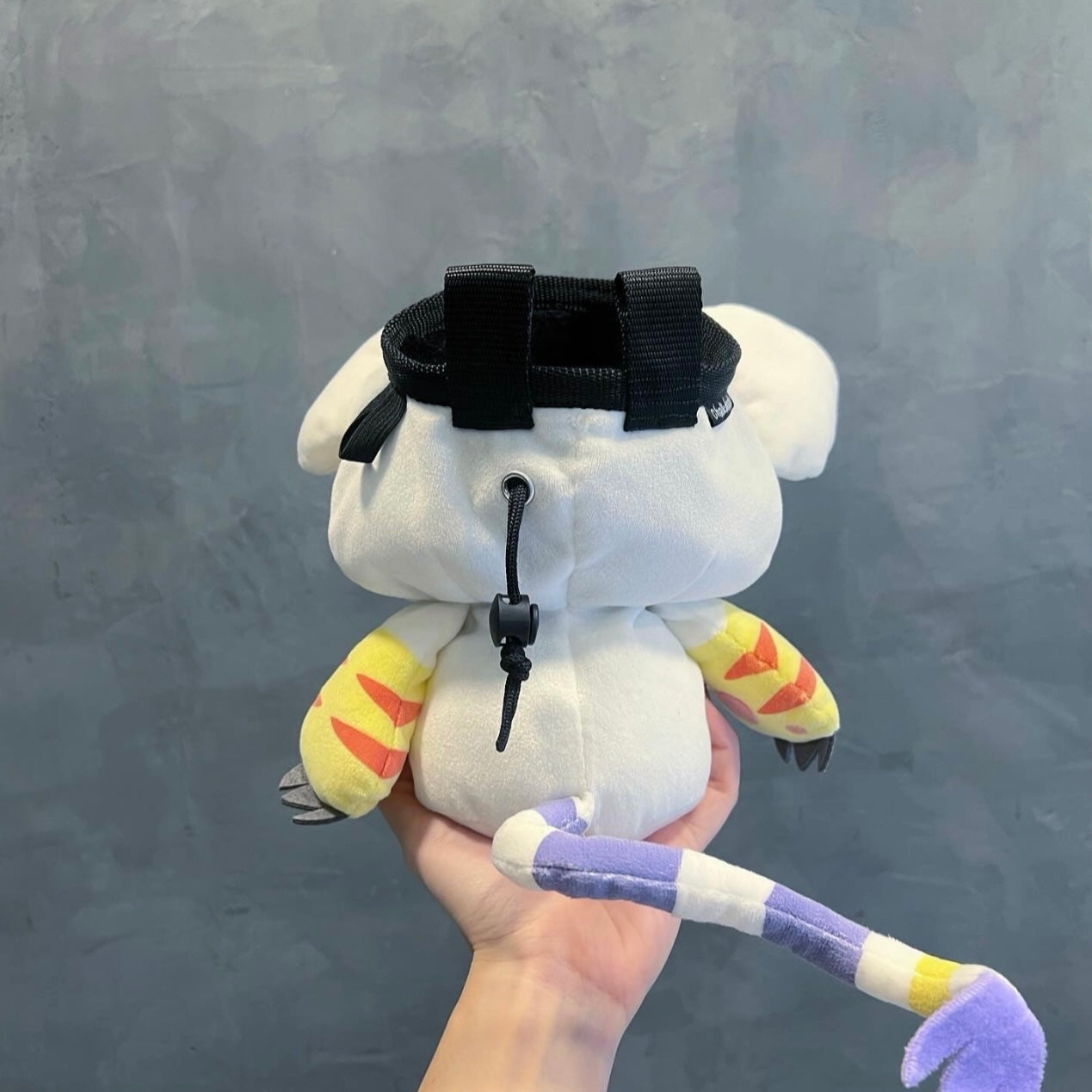 Tailmon Digimon chalk bag