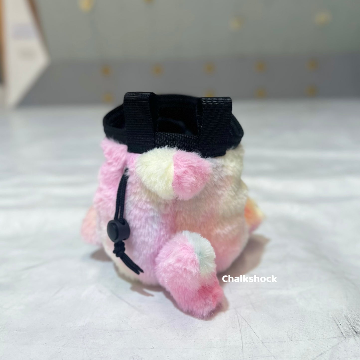 Shark Grey Cat chalk bag (pastel)
