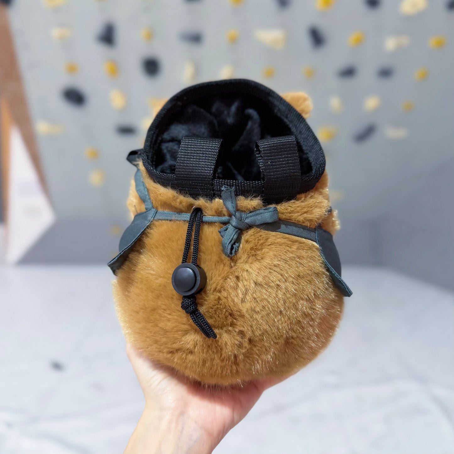 Capybara the barber chalk bag