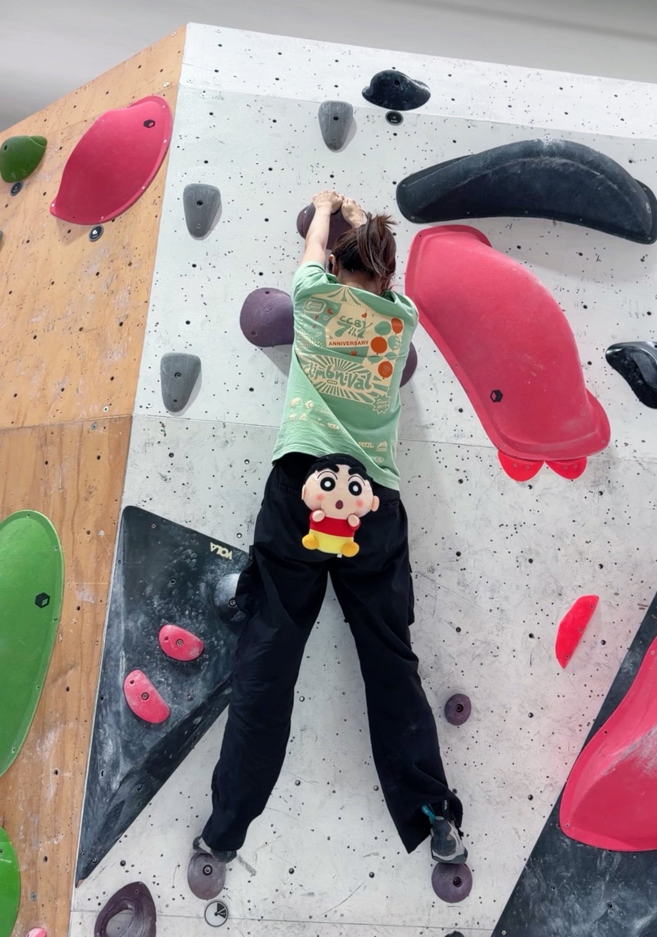Shinchan chalk bag