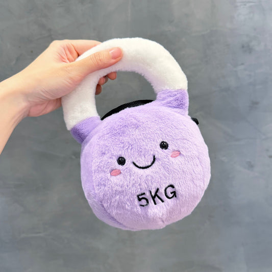 Kettlebell chalk bag (purple)