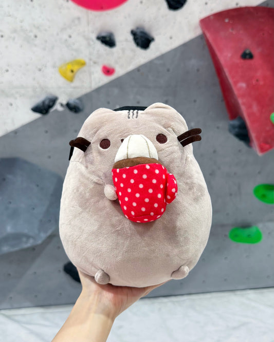 Marshmallow Chocolate Pusheen chalk bag