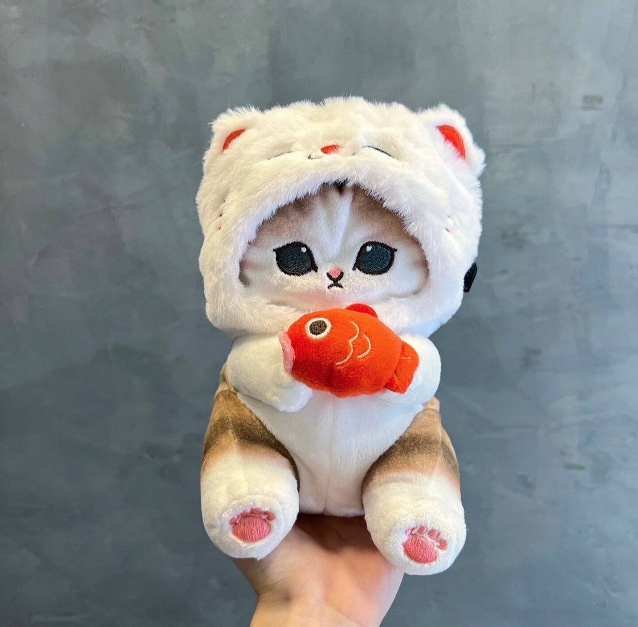 Polar Bear Kitten chalk bag