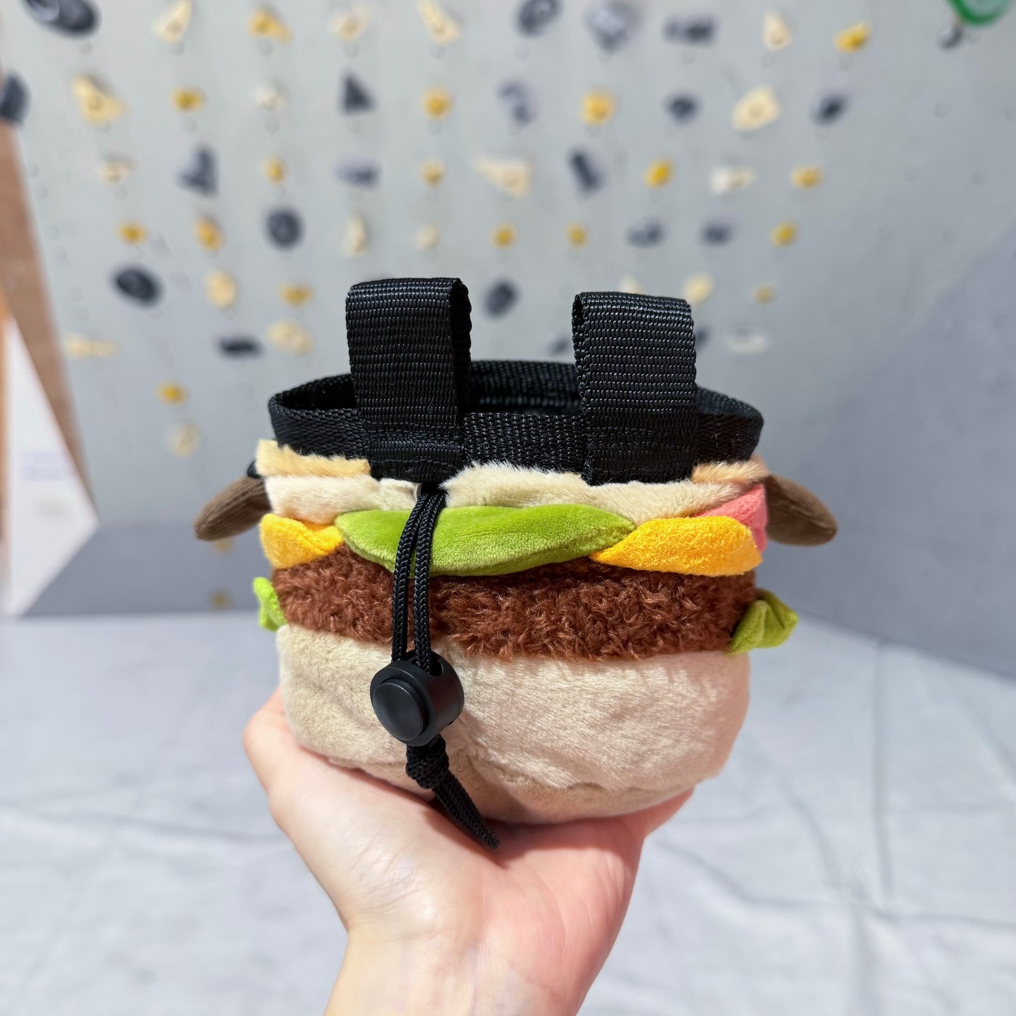 Mini Burger chalk bag