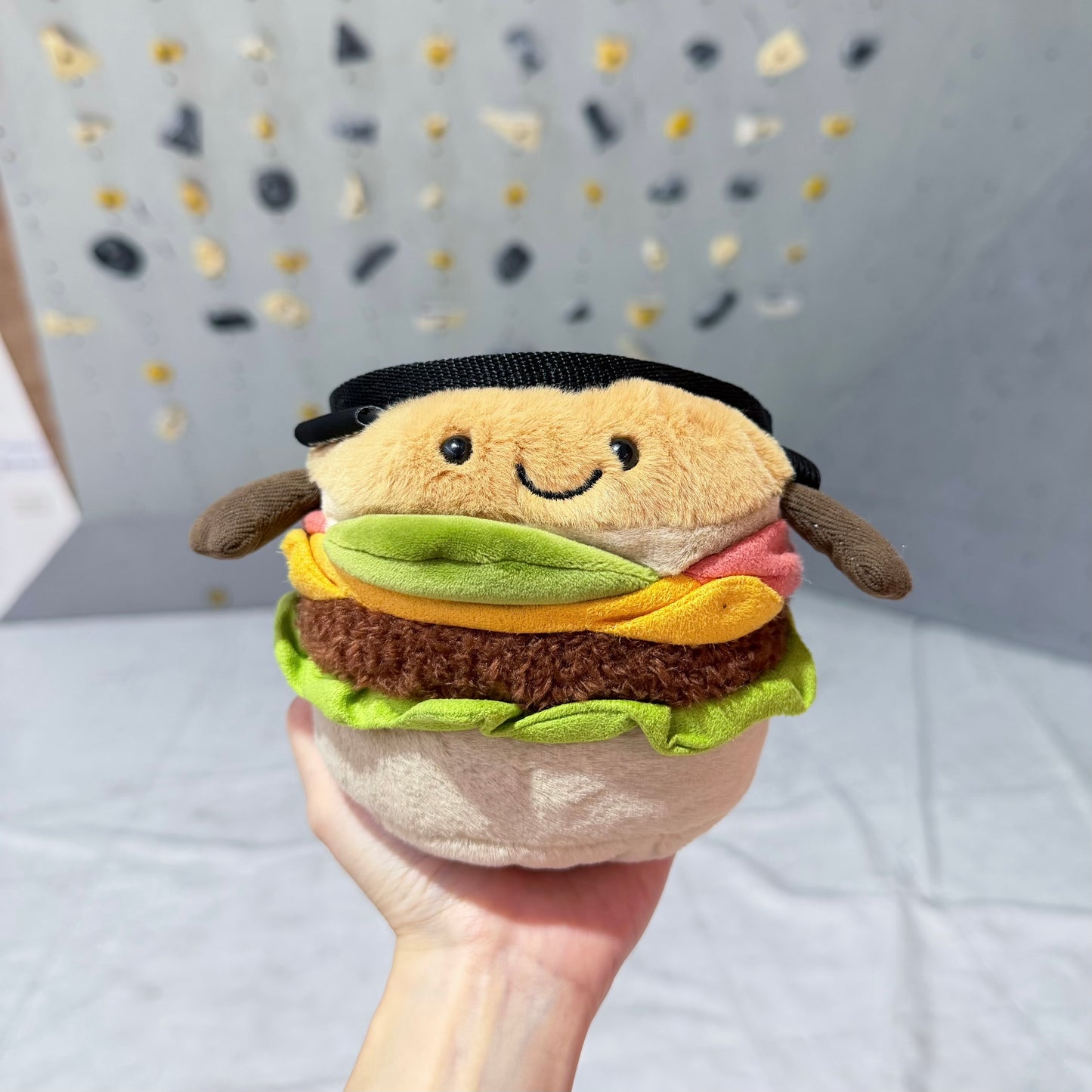 Mini Burger chalk bag