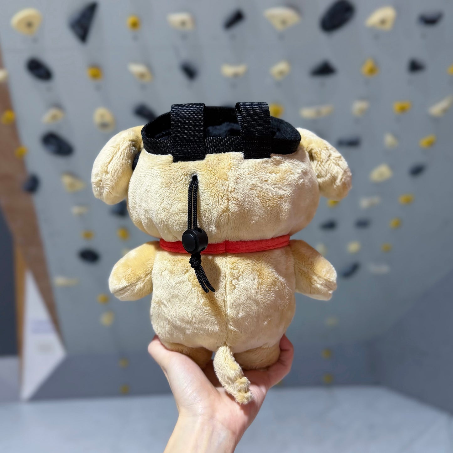 Maltese Caramel Dog chalk bag
