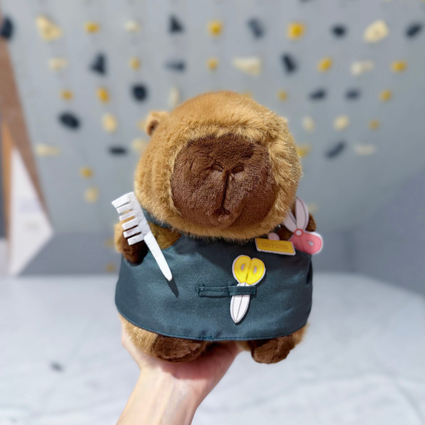 Capybara the barber chalk bag