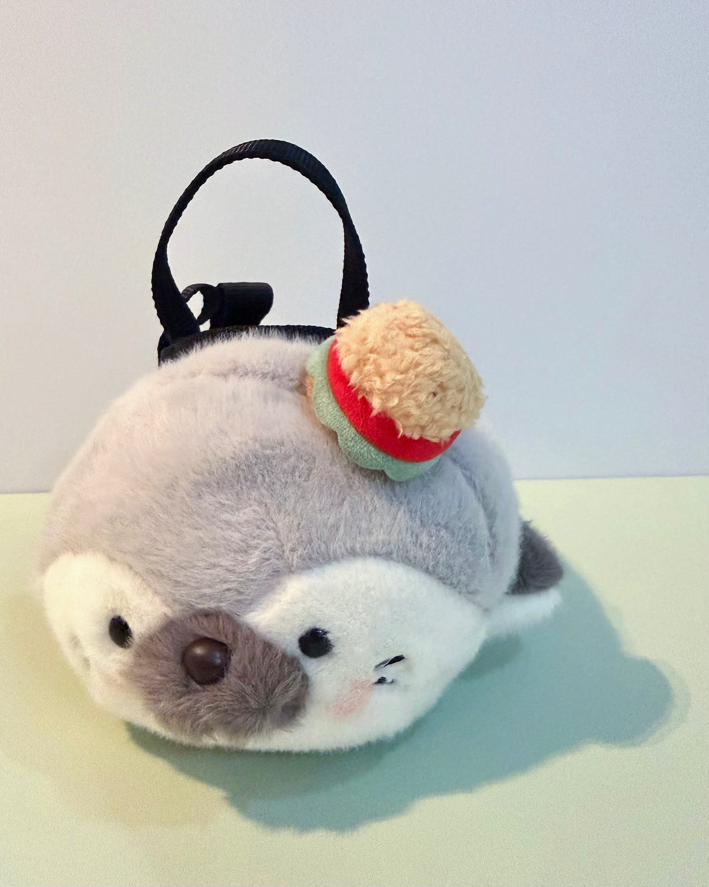 Seal chalk bag / Mini bouldering bag (Grey)