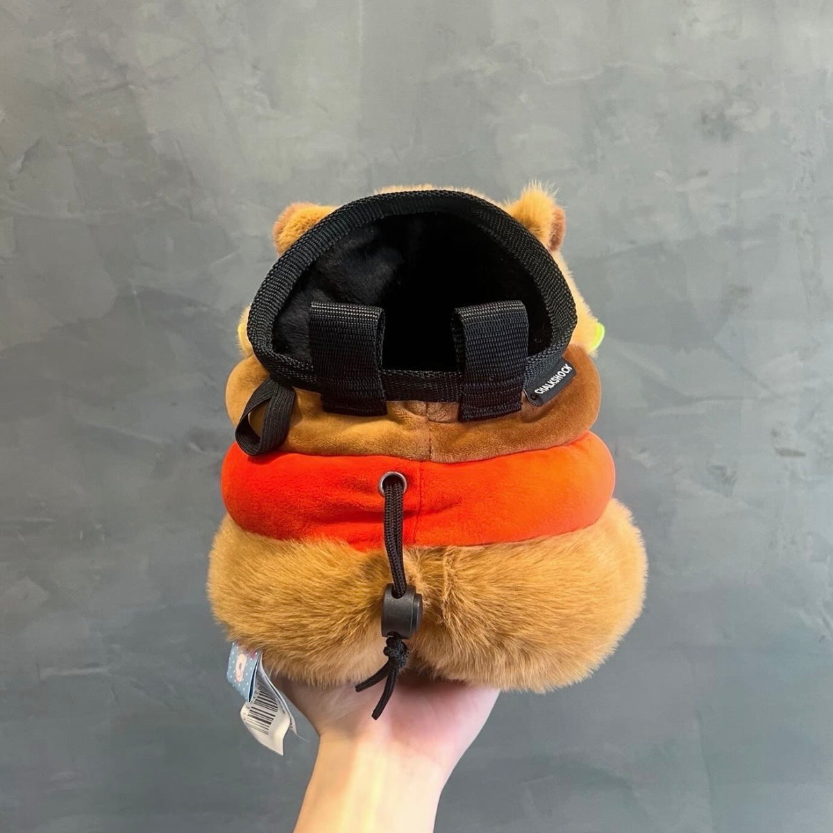 Capybara Burger chalk bag