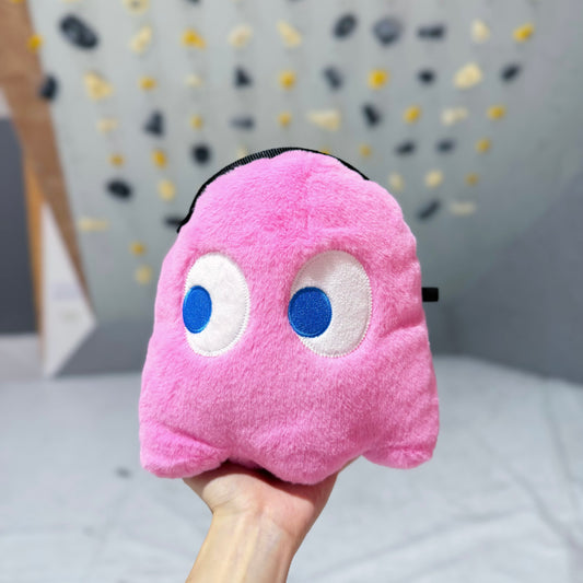 Pac-Man Pinky chalk bag - Pink