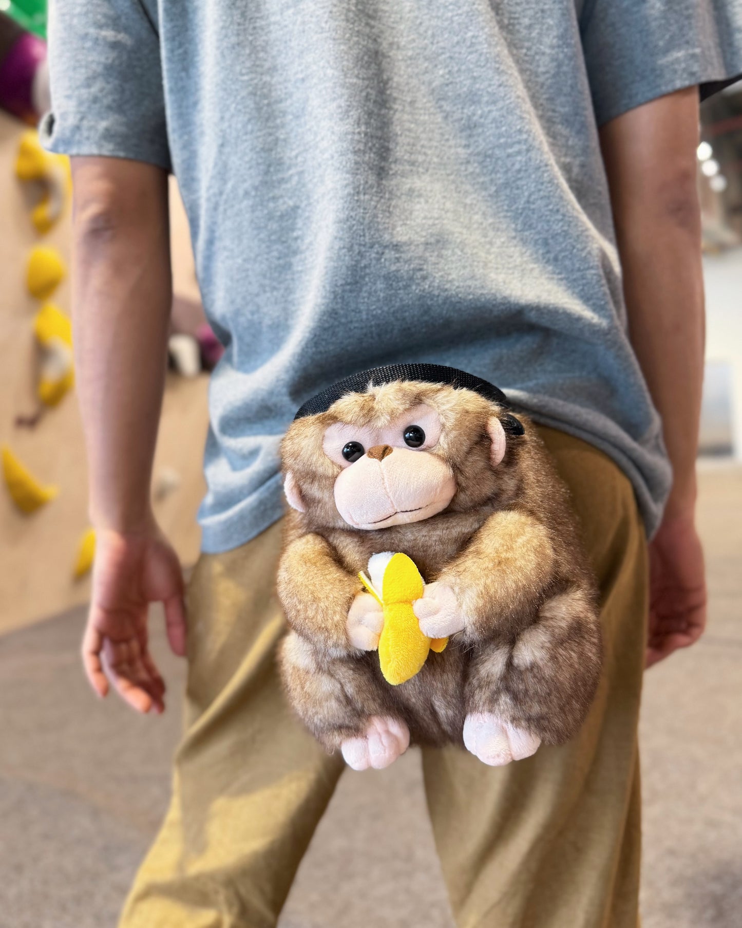 Banana Monkey Chalk Bag