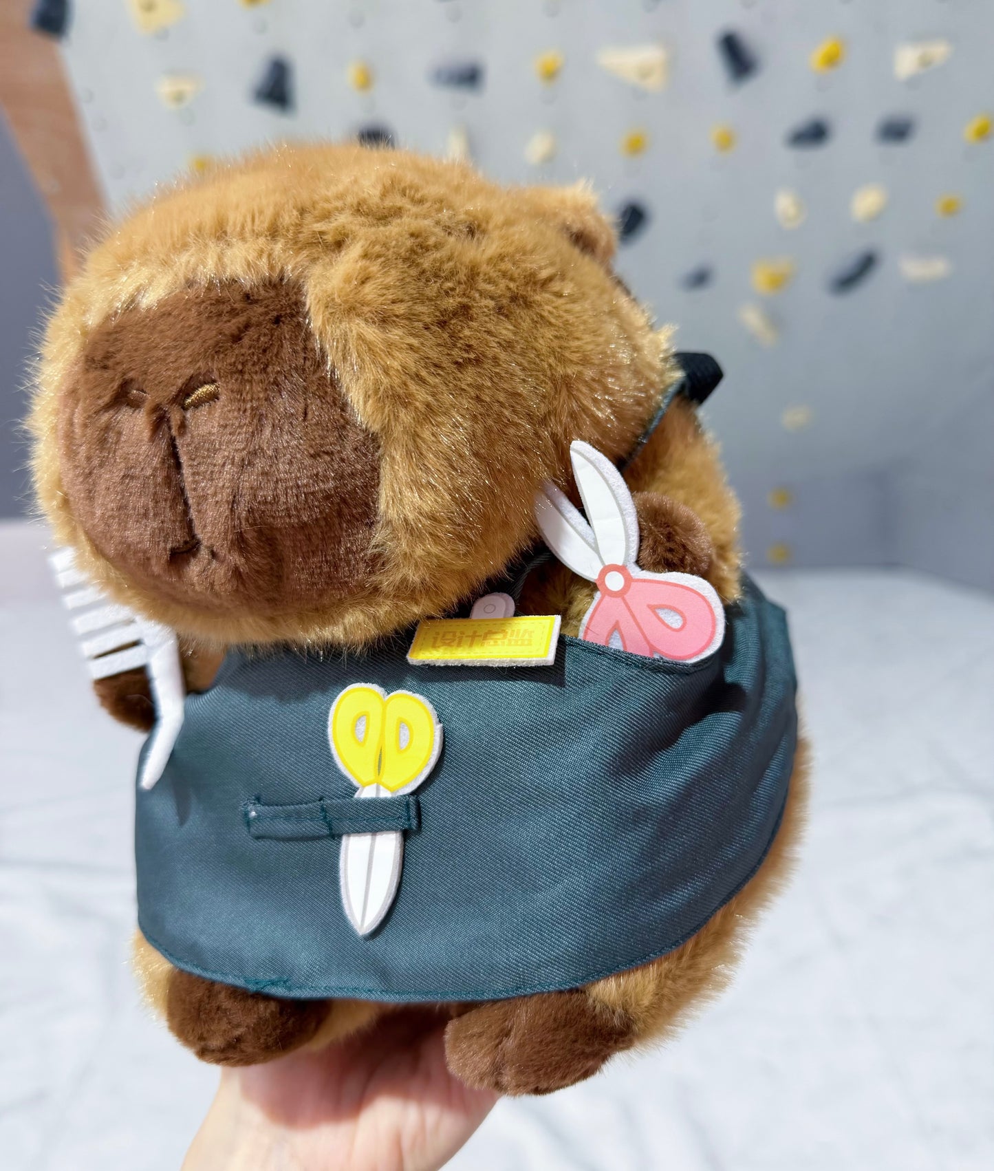 Capybara the barber chalk bag