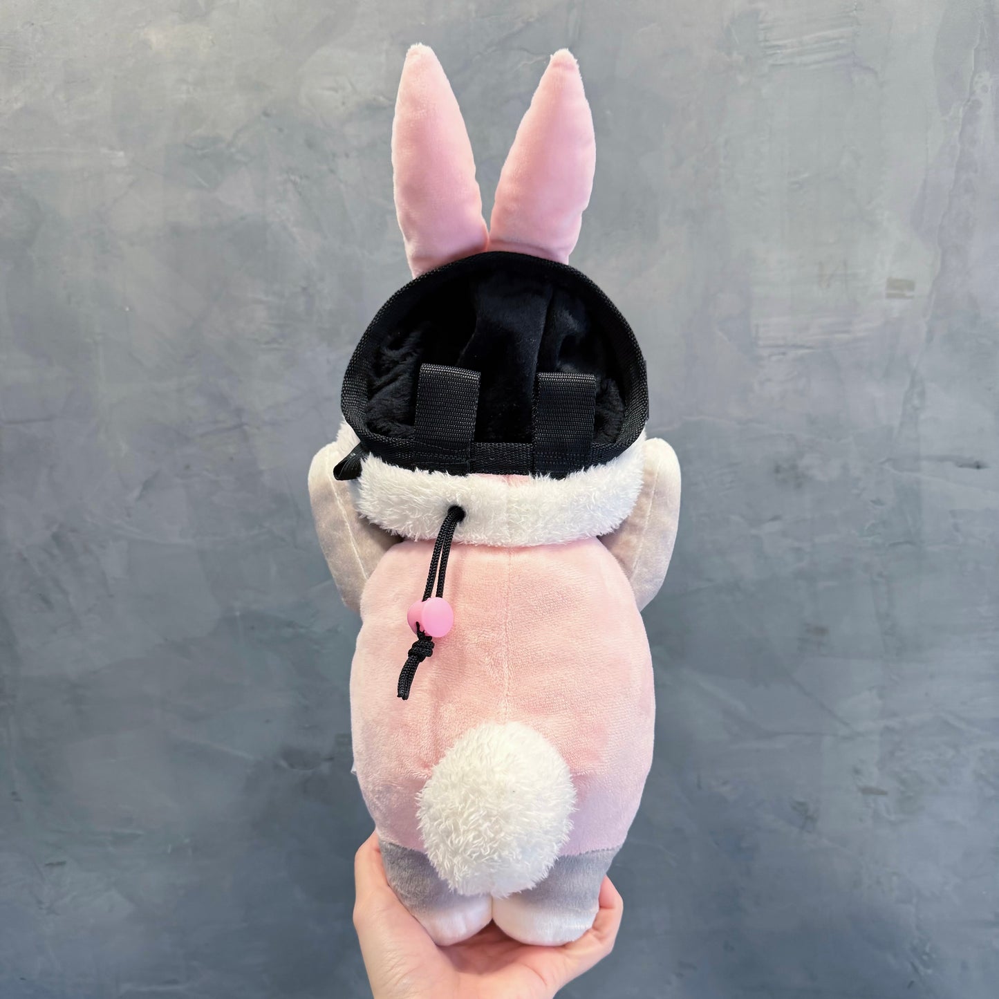 Rabbit Pink Cat chalk bag