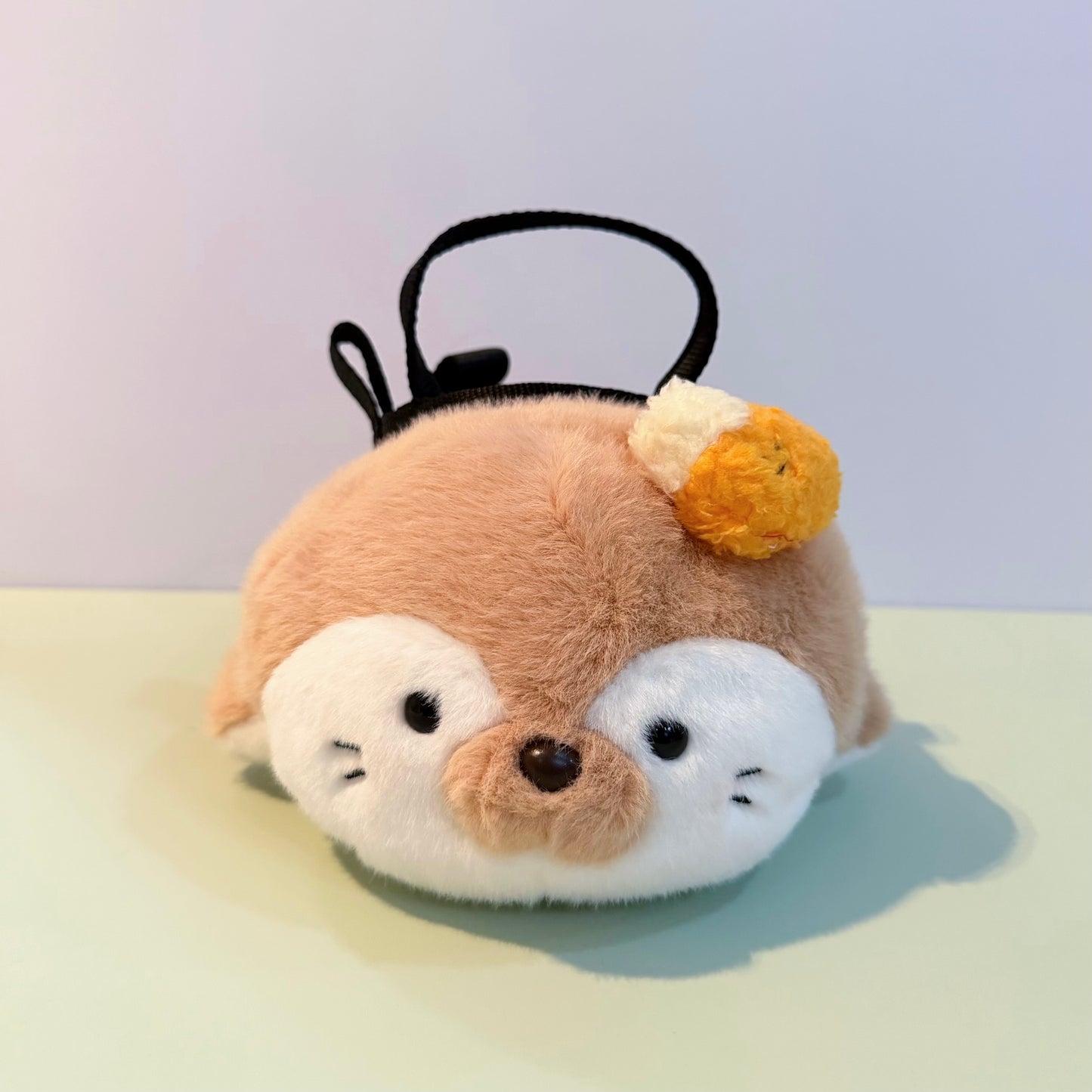 Seal chalk bag / Mini bouldering bag (Brown)