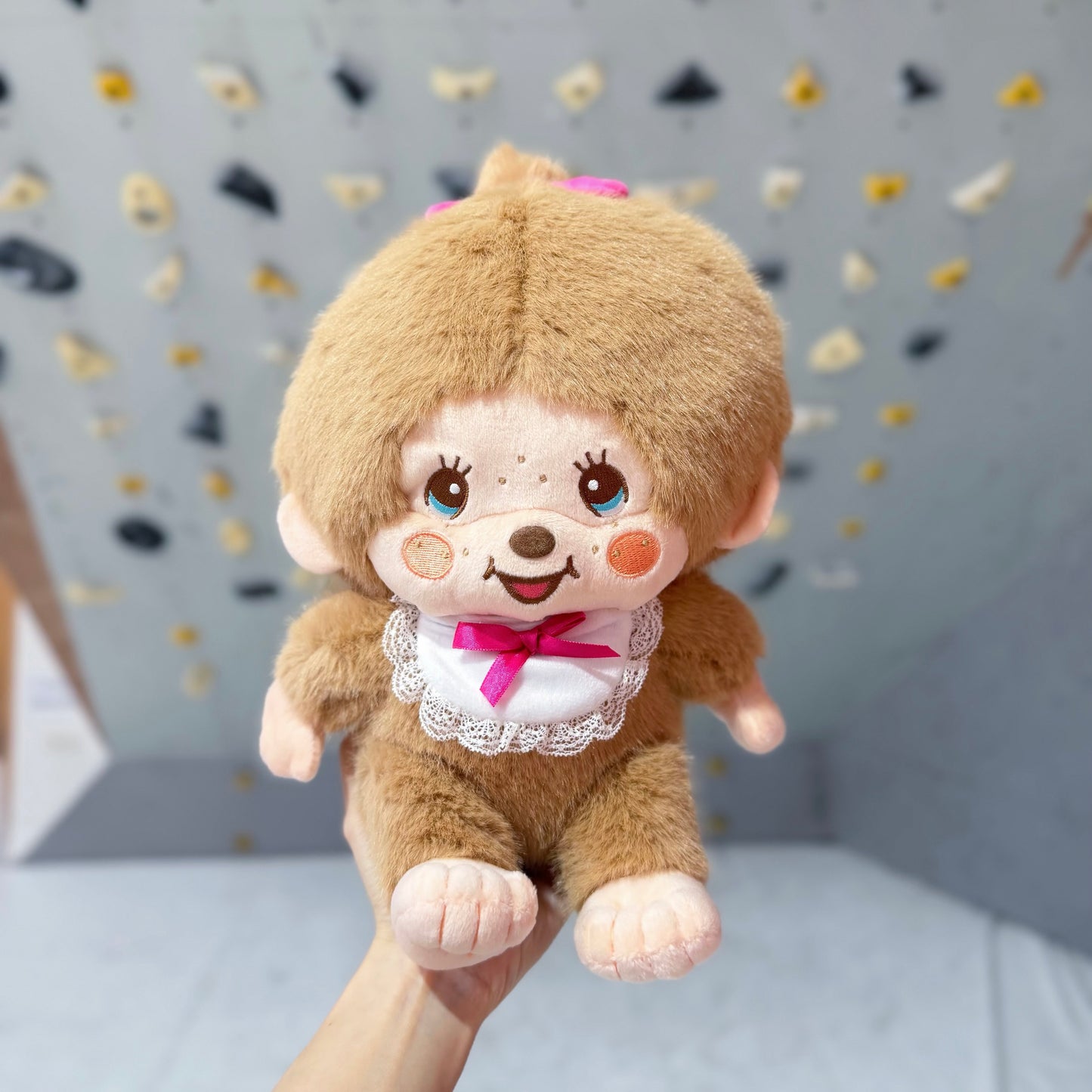 Monchhichi chalk bag
