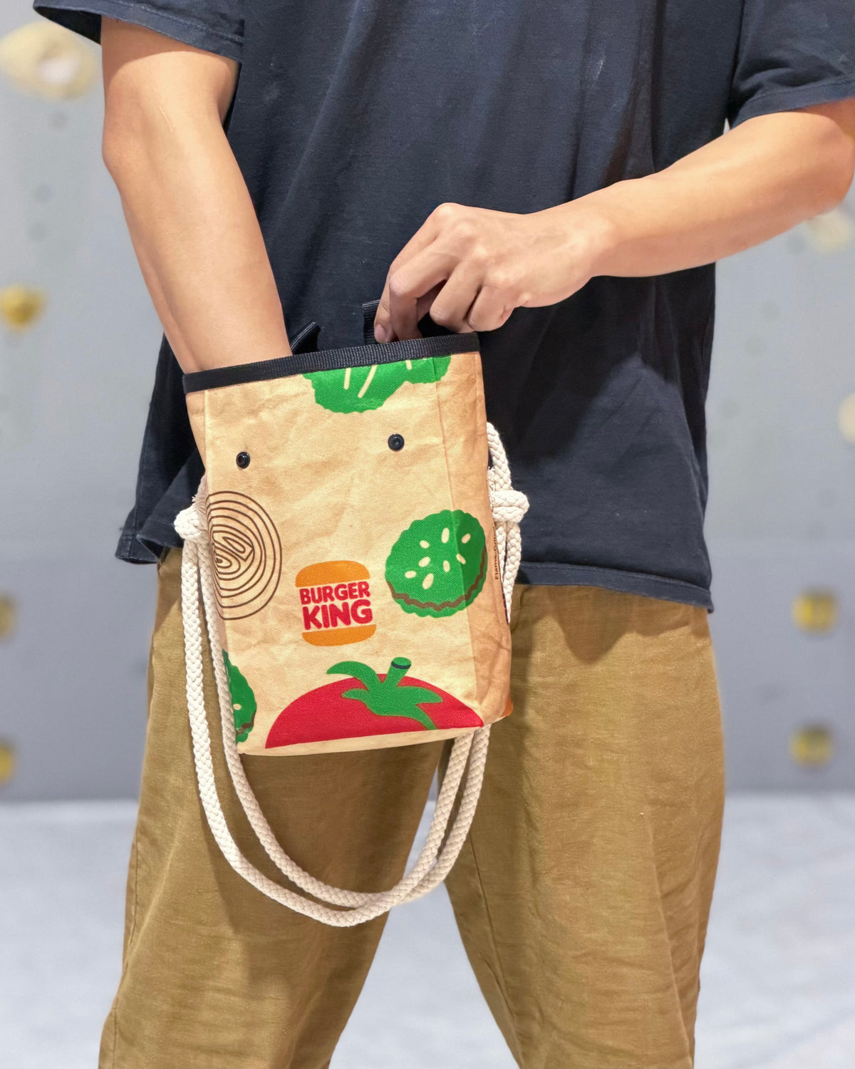 Burger Veggie Bouldering bag / Chalk bag