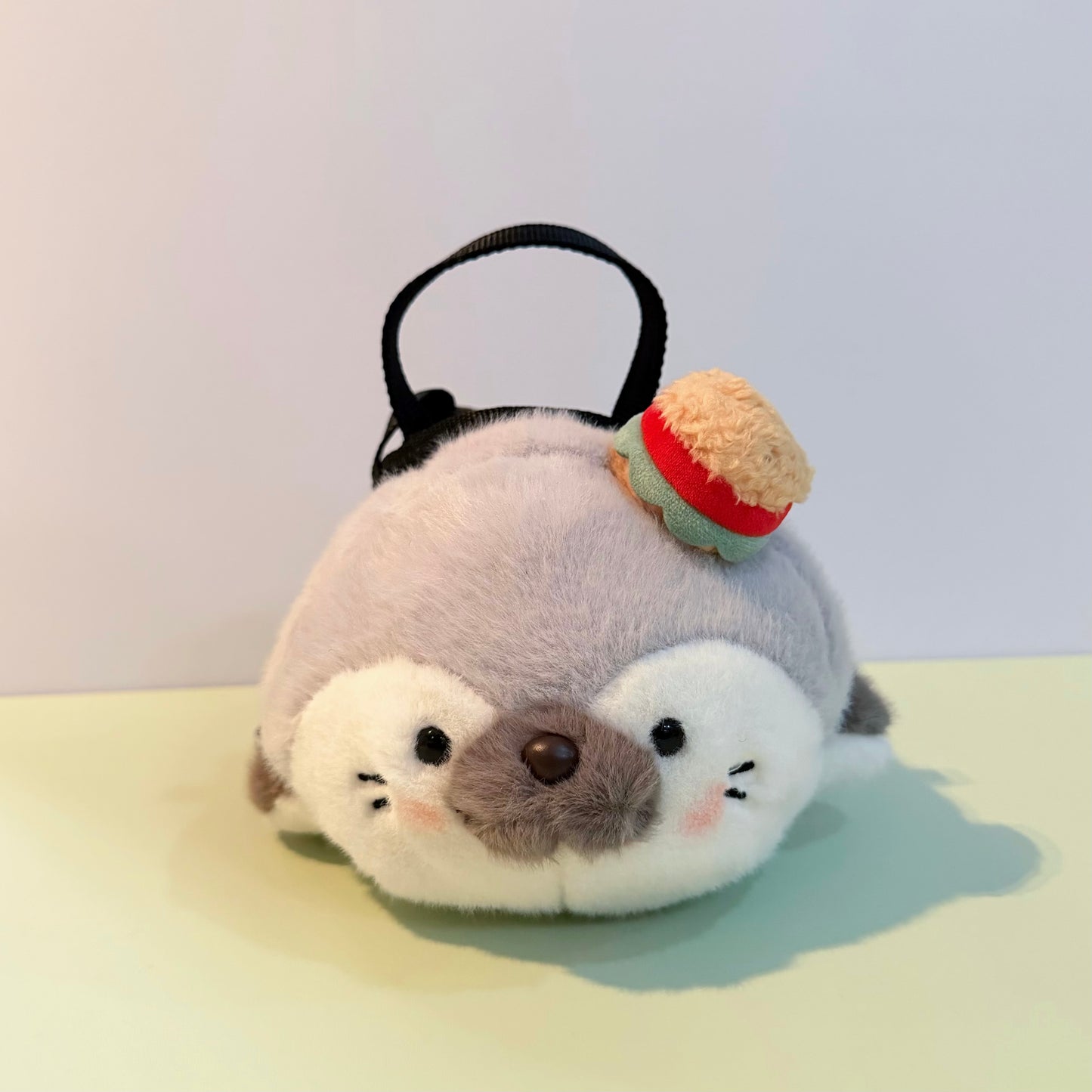 Seal chalk bag / Mini bouldering bag (Grey)