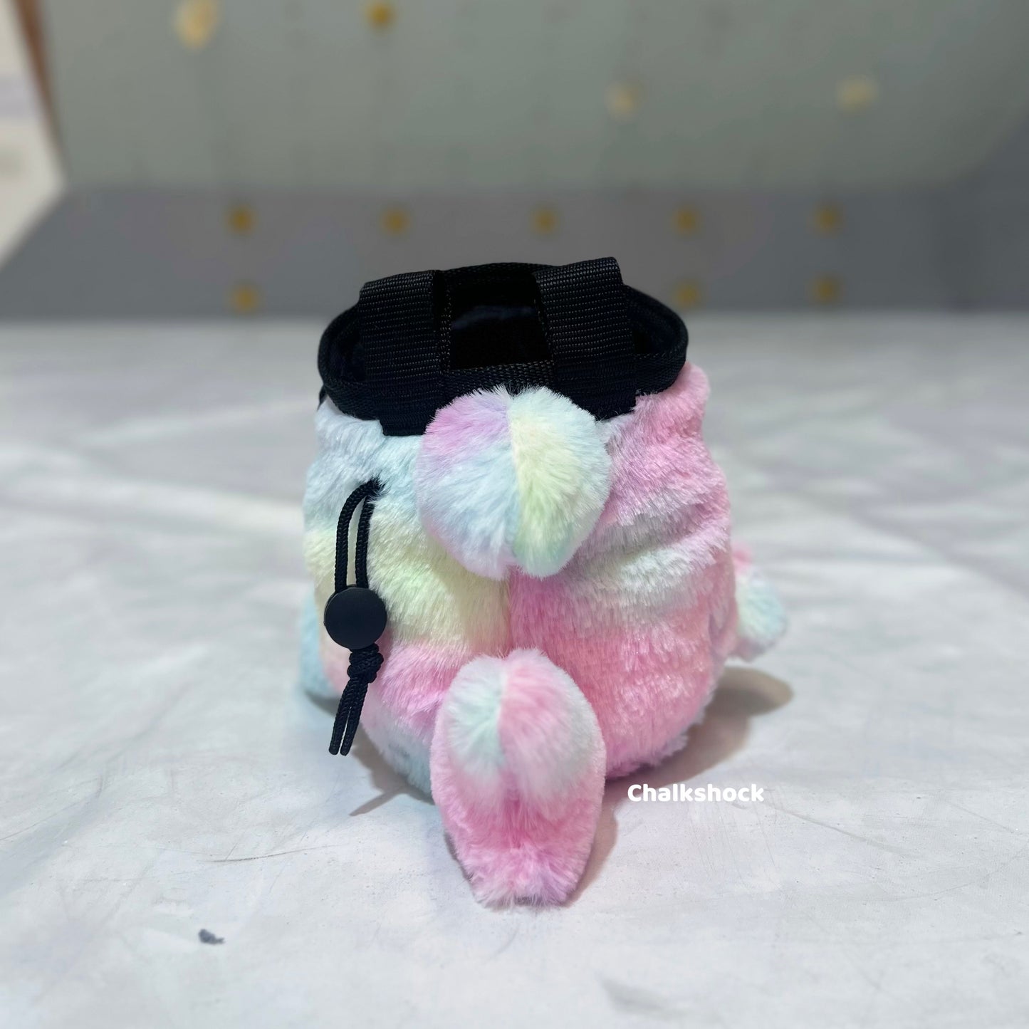 Shark Orange Cat chalk bag (pastel)