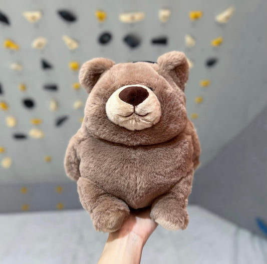 Chubby Brown Bear chalk bag
