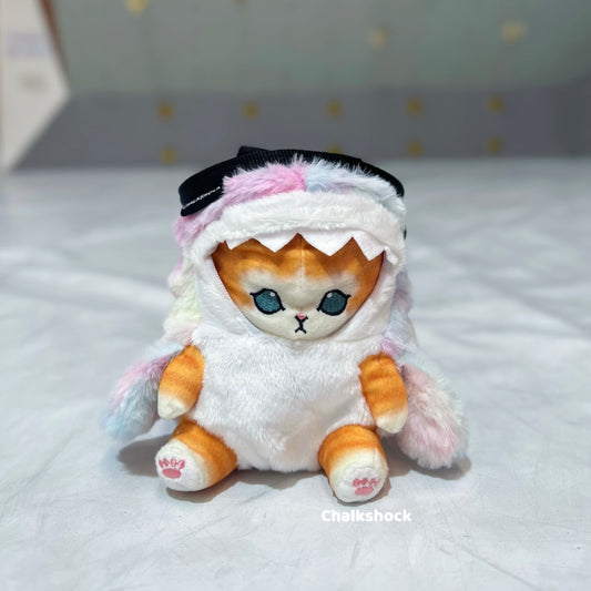 Shark Orange Cat chalk bag (pastel)