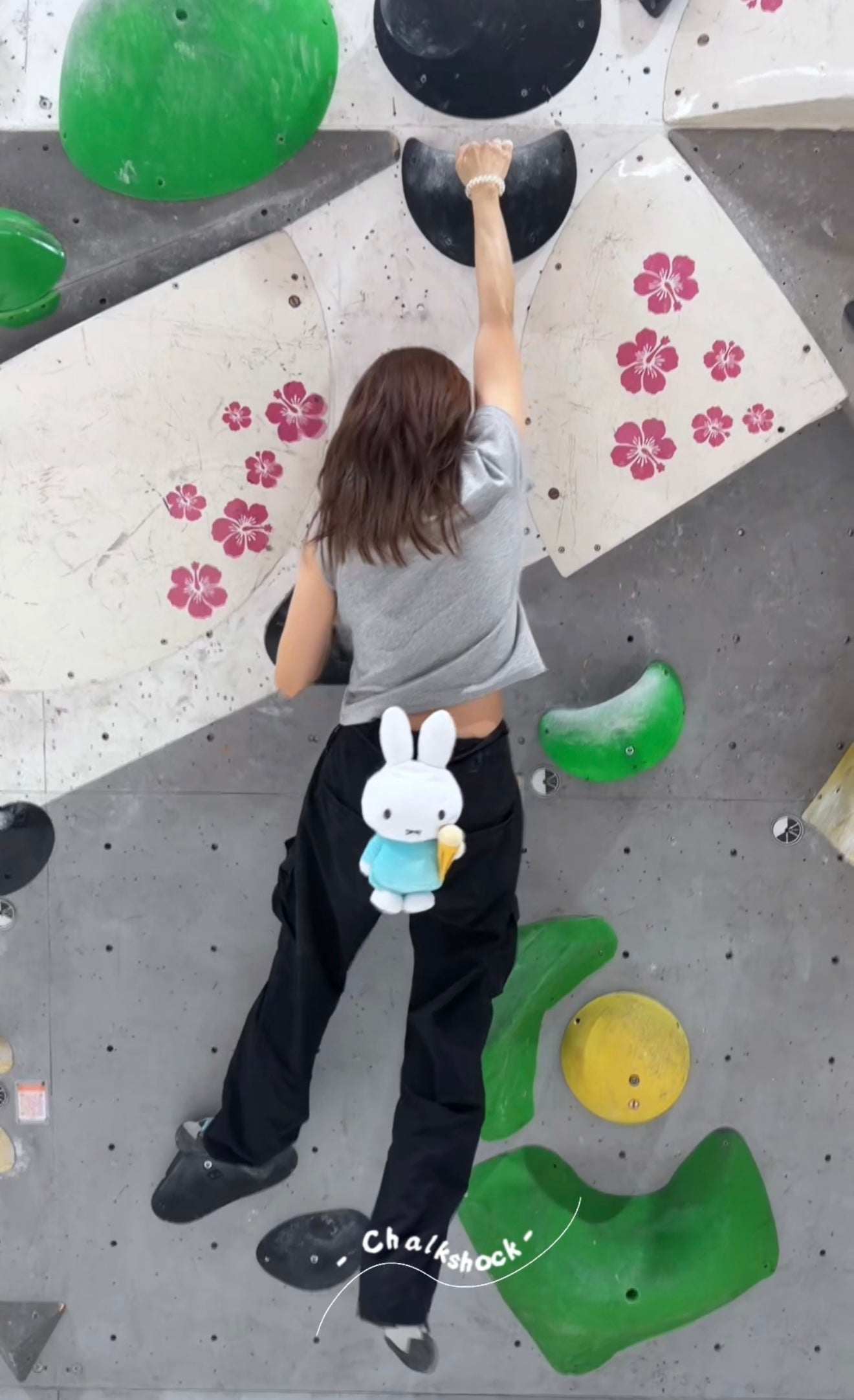 Bunny chalk bag Blue : Limited Edition