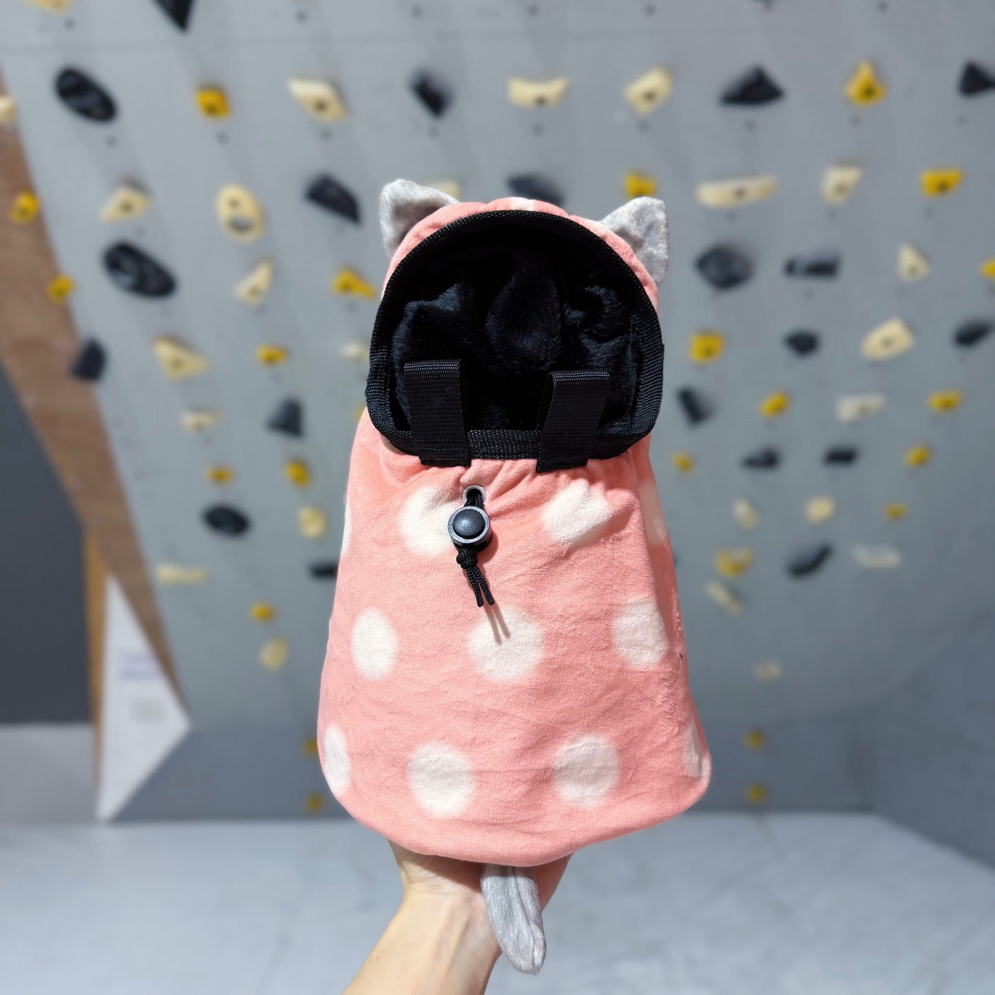 Cozy Wrap Cat chalk bag (Pink)