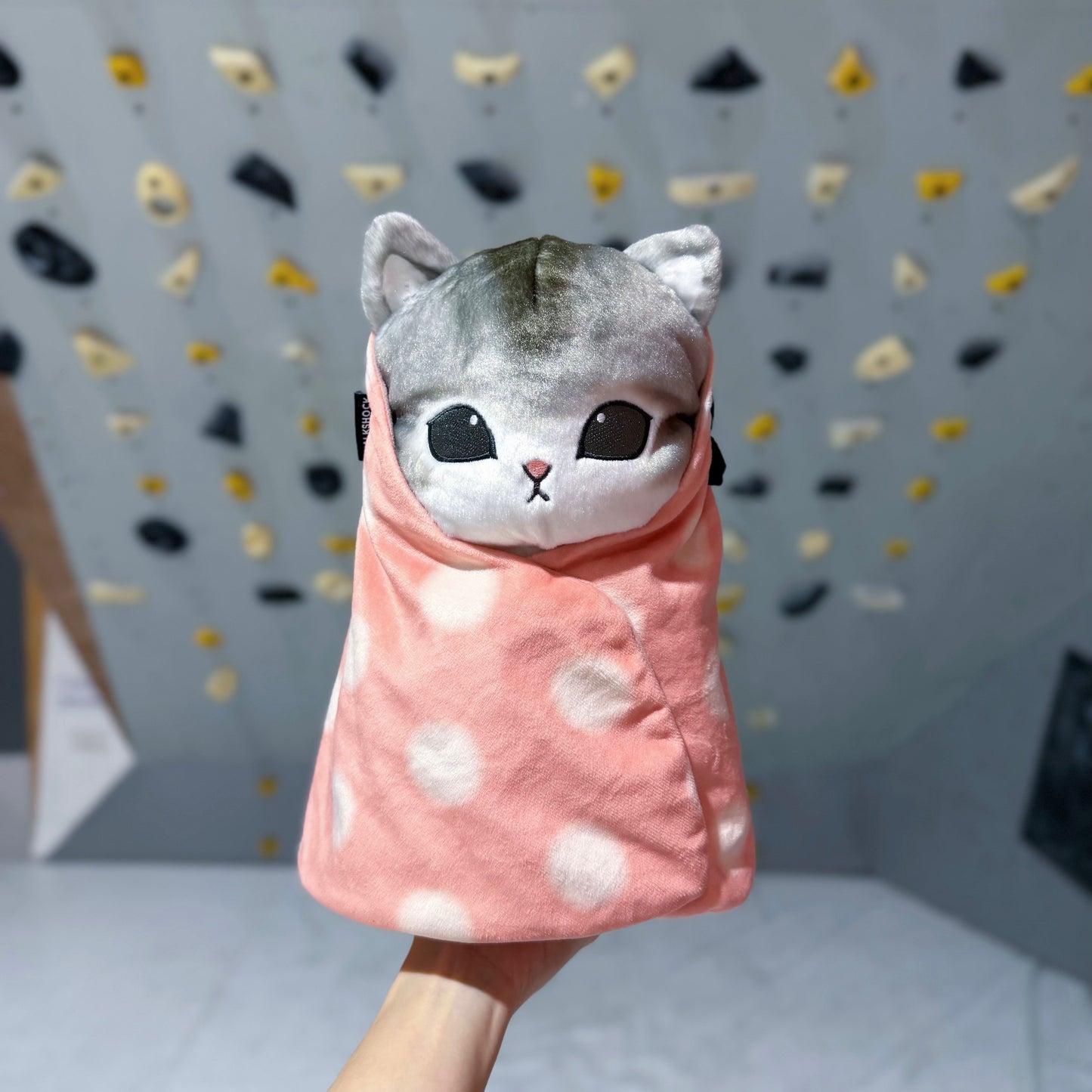 Cozy Wrap Cat chalk bag (Pink)