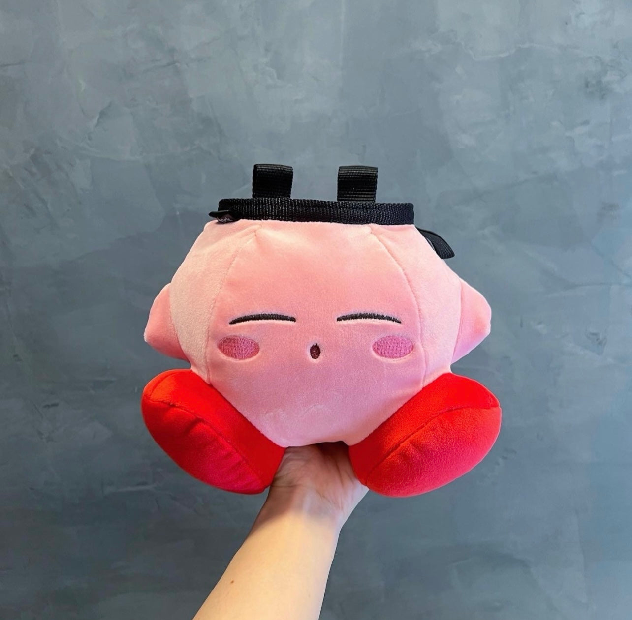 Sleeping Kirby chalk bag