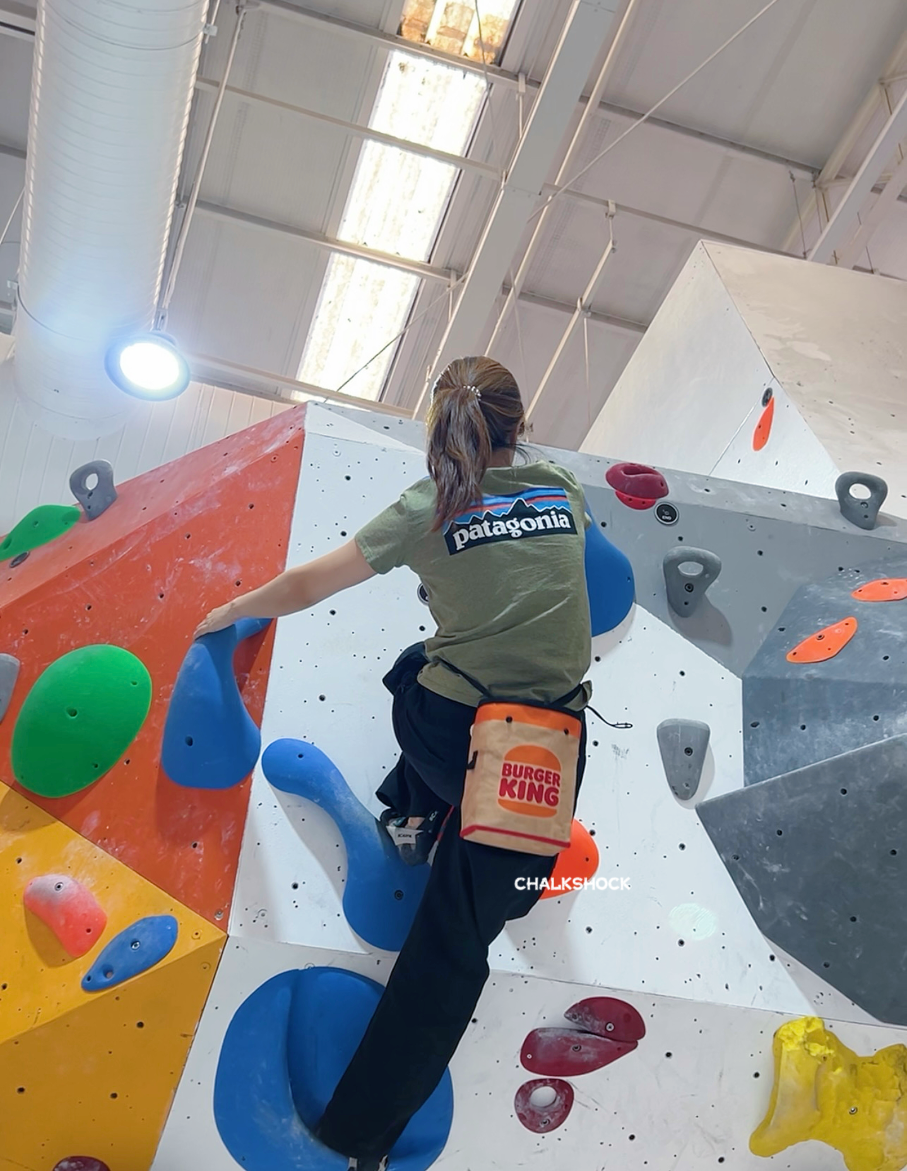 chalk bag climbing patagonia Burger Bouldering bag / Chalk bag – Chalkshock