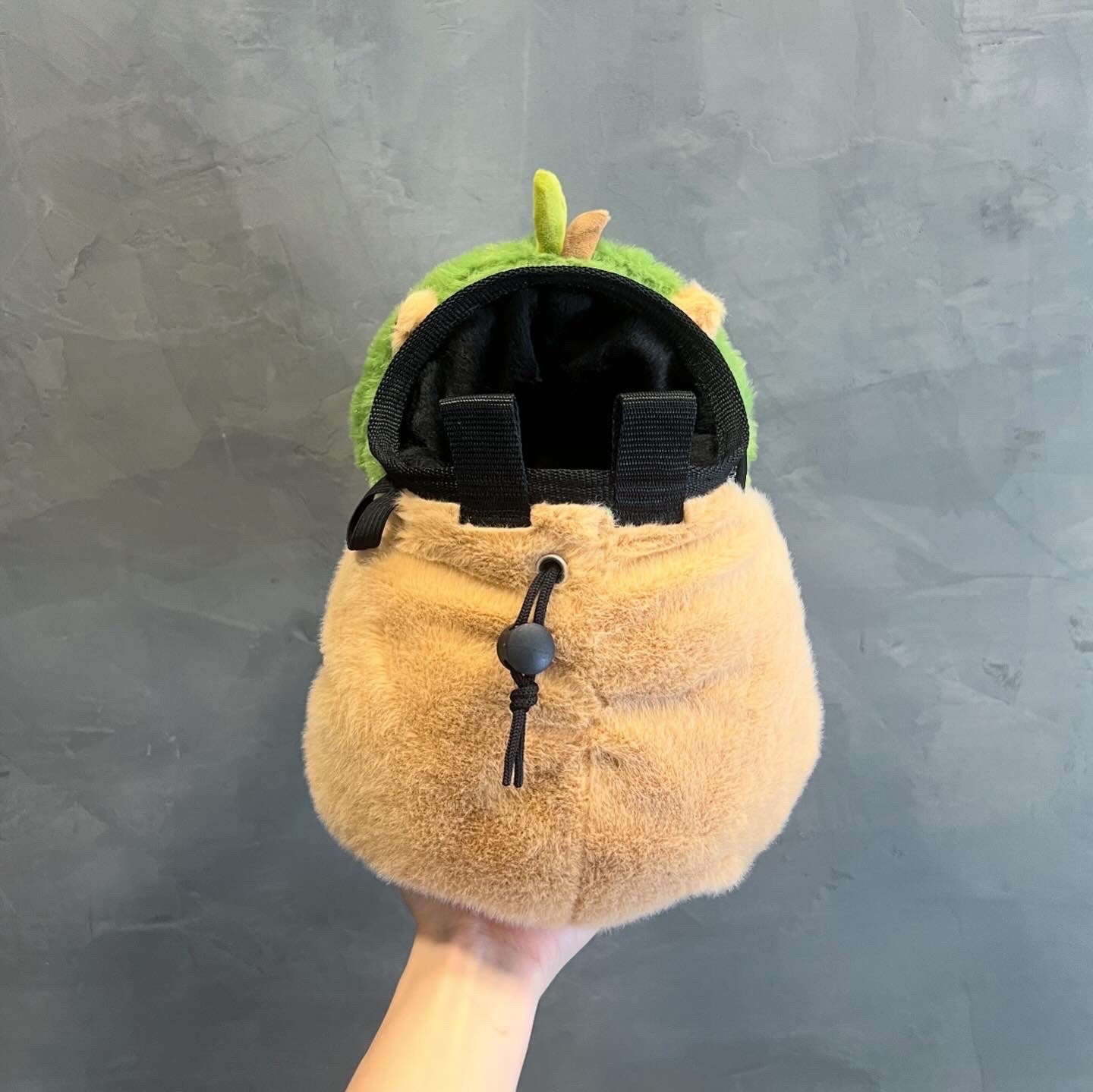 Capybara Avocado Boba chalk bag