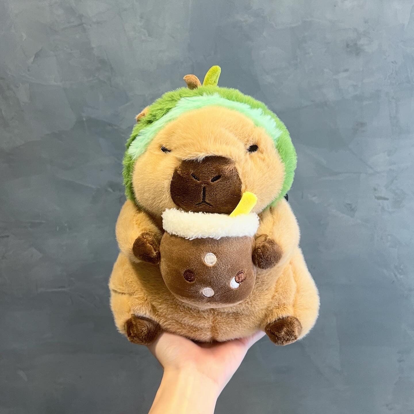 Capybara Avocado Boba chalk bag