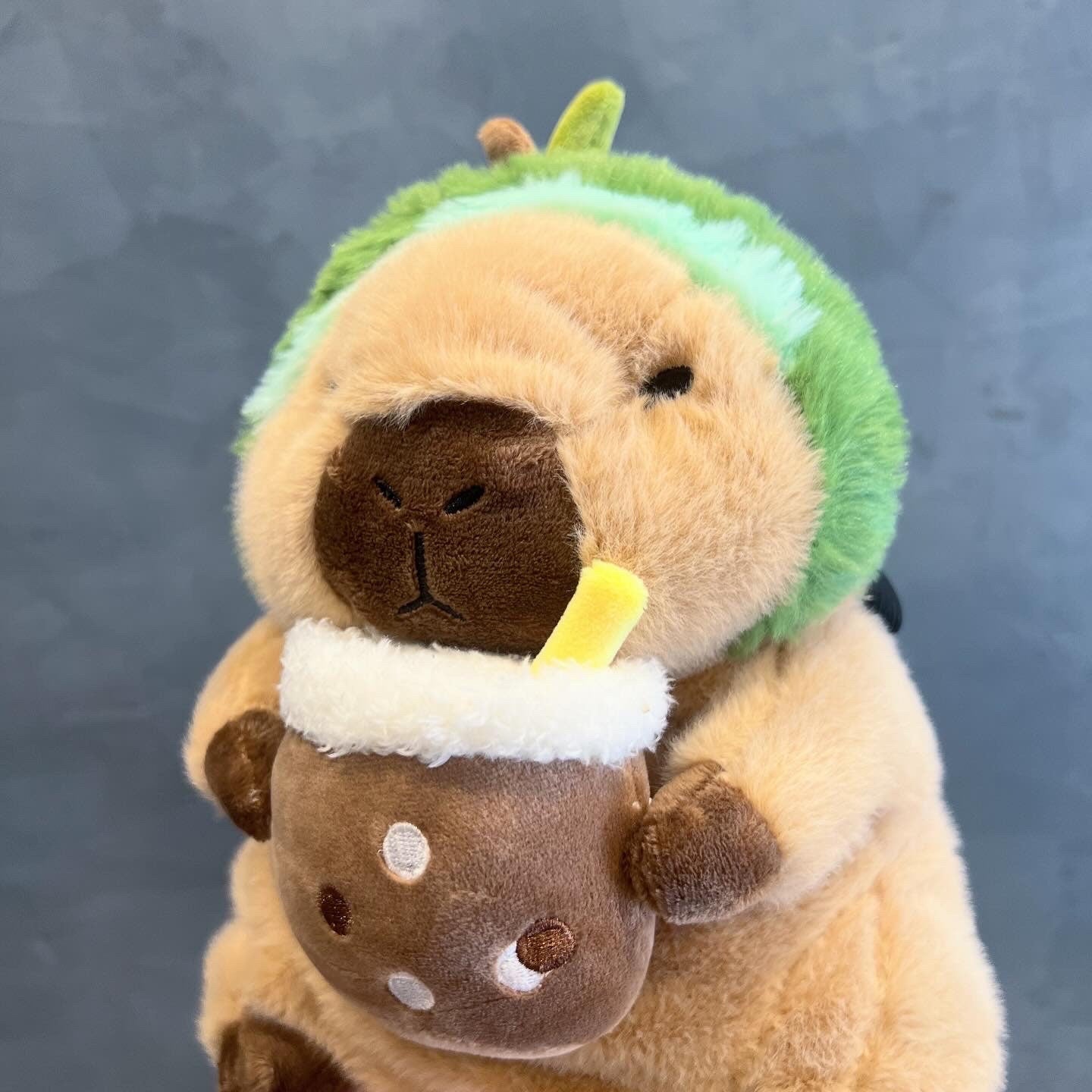 Capybara Avocado Boba chalk bag